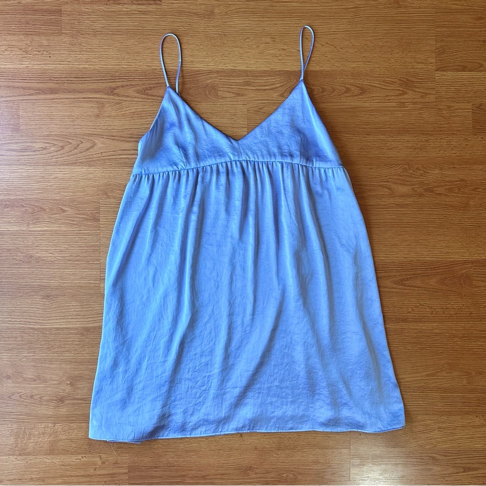 Wilfred Sky Blue Slip Dress